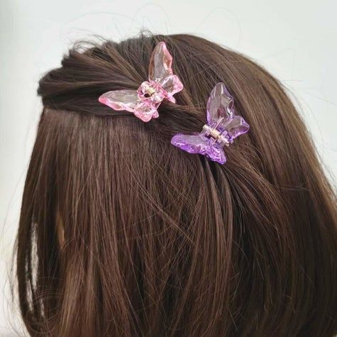 9 Mini Butterfly Hair Clip
