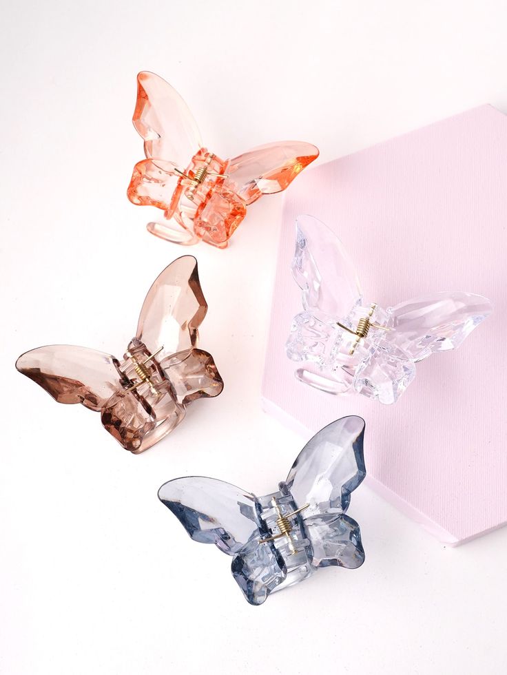 9 Mini Butterfly Hair Clip