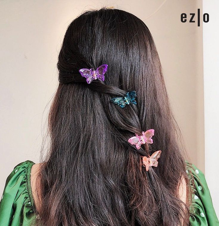 9 Mini Butterfly Hair Clip