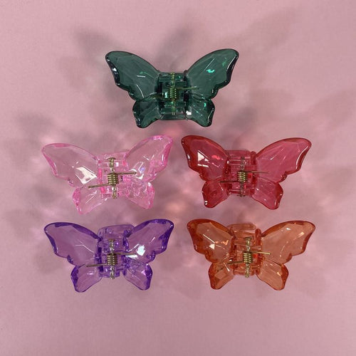 9 Mini Butterfly Hair Clip